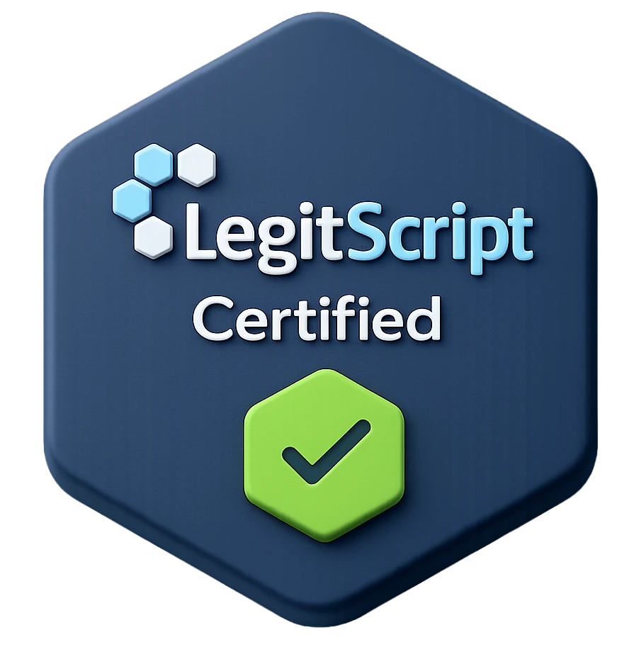LegitScript Certified